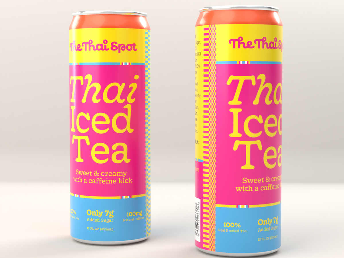 The Thai Spot Thai Iced Tea, 12 oz can